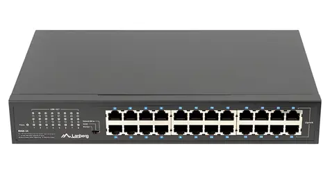 Lanberg RSGE-24 / Switch / 24-port 10/100/1000 Mbit / Rack 19