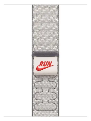 Apple Watch Nike Sport Loop Veiled Grey / Sportovní provlékací pásek pro Apple Watch / 38/40/41mm / 130–190 mm
