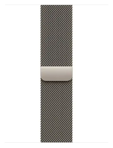 Apple Watch Natural Milanese Loop zlatá / Řemínek milánský tah / 38/40/41 mm / nerezová ocel