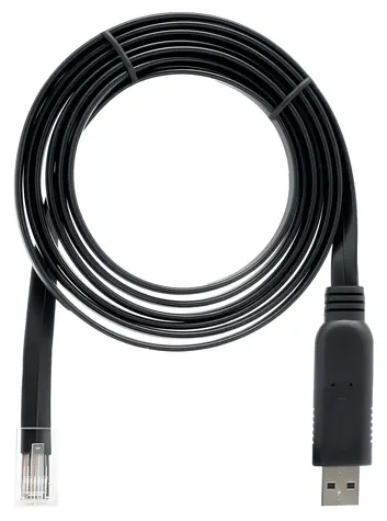 QNAP CAB-CONSOLE-URJ45-1M8 / Konzolový kabel / USB-A na RJ-45 / 1,8 m