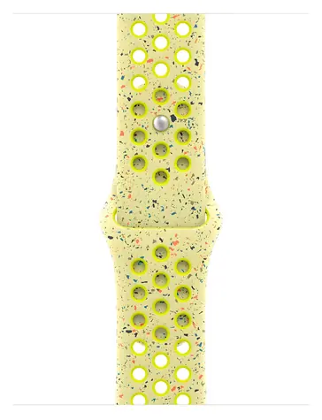 Apple Watch Nike Sport Band 42mm Volt Splash S/M / Sportovní řemínek pro Apple Watch / Fluoroelastomer / 130–180 mm