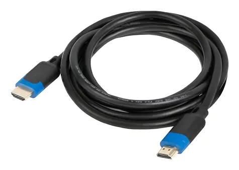 Lanberg CA-HDMI-30CC-0030-BK černá / Kabel HDMI 2.1 / 3 m / 8K / 48 Gbit/s / ARC / HDR