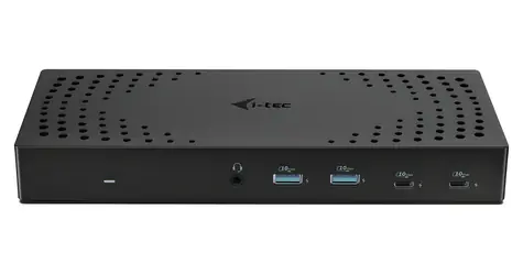 i-tec USB 3.0 & USB-C & Thunderbolt Gen 2 / Dokovací stanice / 3× 4K / 2× DisplayPort & 3× HDMI / Power Delivery 100W
