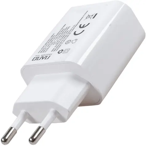 2-Power USB-C 20W bílá / Napájecí adaptér / PD / Quick Charge / s kabelem USB-C