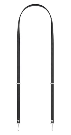 Apple Crossbody Strap černá / Popruh k telefonu / 100% recyklovaný PET / délka 1 080–2 080 mm