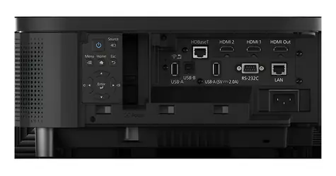 Epson EB-815E černá / Projektor / 3LCD / Laser / 5000 ANSI / 4K / HDBaseT / WiFi