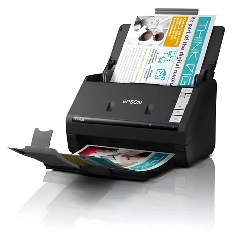Epson WorkForce ES-550W / Skener / A4 / 600 dpi / ADF 100 listů / 90 str./min / Wi-Fi / USB 3.0
