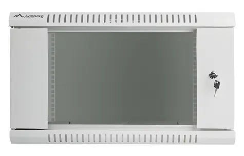 Lanberg WF01-6406-10S šedý / Nástěnný rozvaděč 19