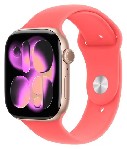 Apple Watch Sport Band 46mm Bright Guava S/M / Sportovní řemínek / Fluoroelastomer / Pro Apple Watch 44/45/46/49 mm