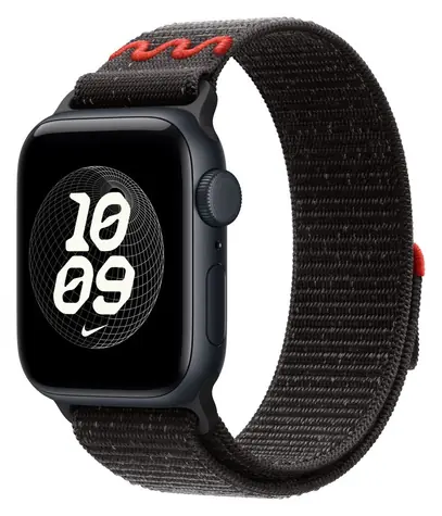 Apple Watch Nike Sport Loop 42mm Midnight Black / Provlékací sportovní řemínek pro Apple Watch