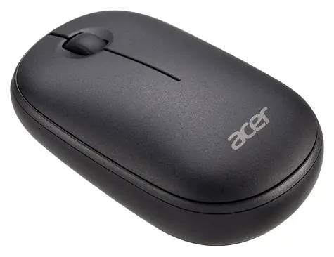 Acer AMR100 černá / Bezdrátová myš / optická / 1600 DPI / 3 tlačítka / 1x AA / USB