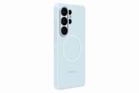 Samsung Silikonový kryt s magnetem Galaxy S26 Ultra světle modrá / Zadní kryt