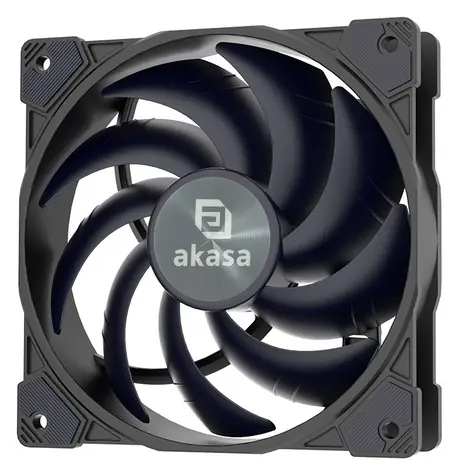Akasa Alucia SM12 / Přídavný ventilátor / 120 mm / 4pin PWM / 1600 ot./min / 27,5 dB