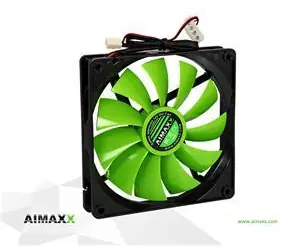 AIMAXX eNVicooler 14 GreenWing / Ventilátor / 140 mm / 3pin / 600–1000 RPM / 12,9 dB