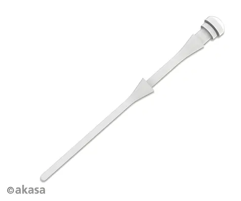 Akasa bílá / Antivibrační úchyty pro ventilátory / 20 ks
