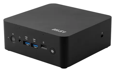 MSI Cubi NUC AI+ 2MG-040EU černá / Mini PC / Intel Core Ultra 5 226V / 16GB / 512GB SSD / 2x 2,5G LAN / Wi-Fi 6E / W11P