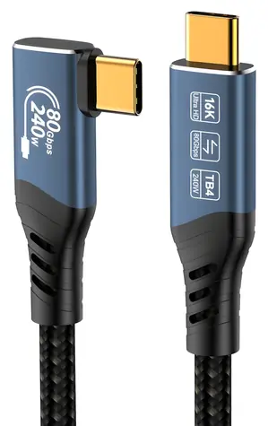 USB4™ Ver2.0 80Gbps 16K@60Hz 240W Thunderbolt,1 m