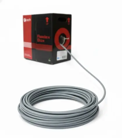 C-Tech UTP Cat5e CCA / Síťový kabel / 305m / drát