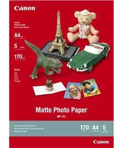 Canon MP-101 A4 / Fotopapír / 170 g/m2 / 5 listů / matný