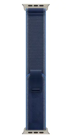 Apple Watch Bright Blue Trail Loop S/M / Řemínek pro Apple Watch / 44/45/46/49 mm / přírodní titan