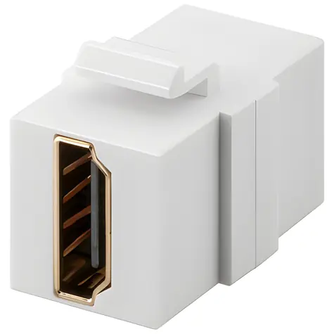 PremiumCord Keystone HDMI bílý / Keystone modul / HDMI F/F / Full HD 1080p