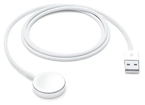 Apple magnetický nabíjecí kabel pro Apple Watch (1 m) / Nabíjecí kabel / USB-A (M) / bílá