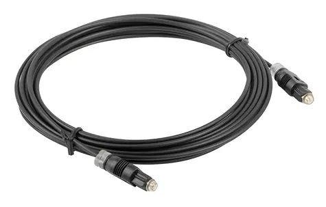 Lanberg CA-TOSL-10CC-0030-BK černá / Optický kabel / 3 m / Toslink - Toslink