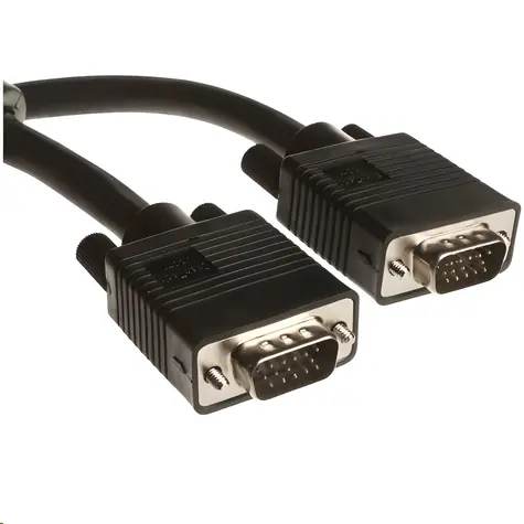 C-TECH VGA / Propojovací kabel / M-M / stíněný / 1,8 m / černý