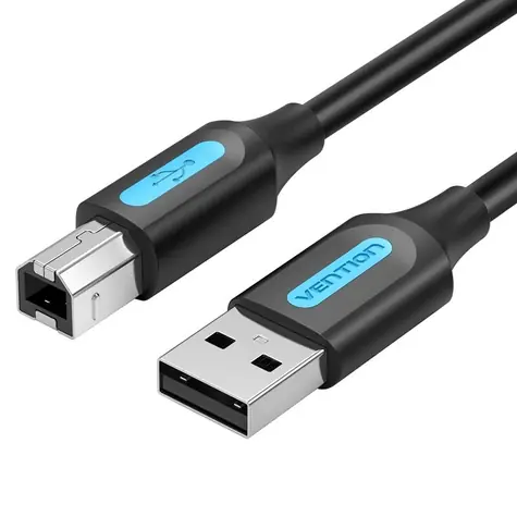 Vention černá / Kabel USB 2.0 A-B / 3 m