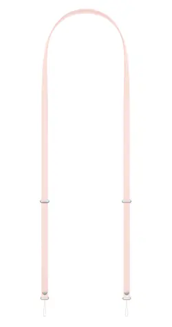 Apple Crossbody Strap Soft Pink / Crossbody popruh / iPhone Air, 17, 17 Pro, 17 Pro Max, 17e / 1080–2080 mm