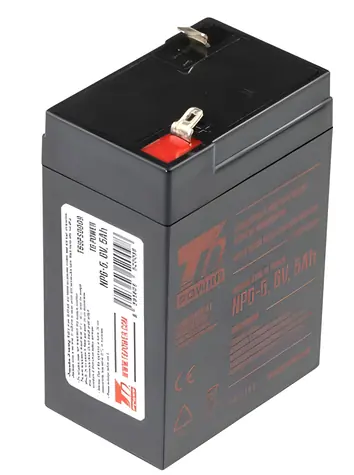 T6 Power NP6-5 / Záložní akumulátor / VRLA / 6 V / 5 Ah