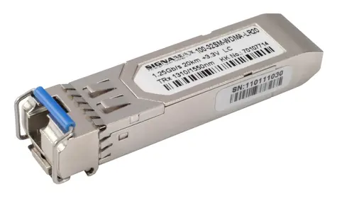 Signamax 100-32WDMA-LR20 / 1G SFP WDM modul SM LC / Tx 1310 nm / Rx 1550 nm / 20 km / DDM / Cisco komp.
