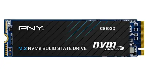 PNY CS1030 500GB / NVMe Gen3 M.2 80 / RW: 2500 1100 MBps