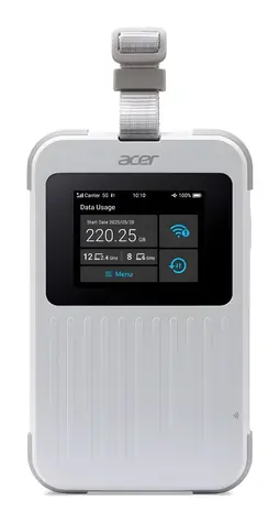 Acer Connect Enduro M6E / 5G Router / Wi-Fi 6E / IP68 / NFC / 8000 mAh