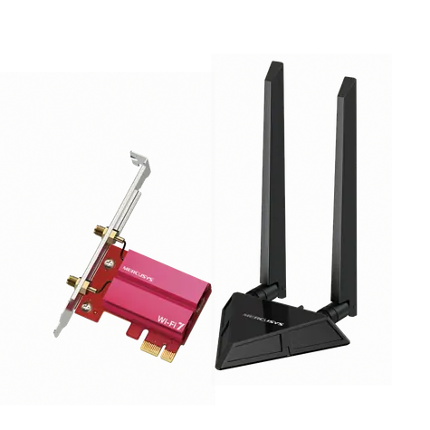 Mercusys MA49BE / Wi-Fi 7 PCIe adaptér BE9300 / Tri-band 2.4 & 5 & 6 GHz / BT 5.4