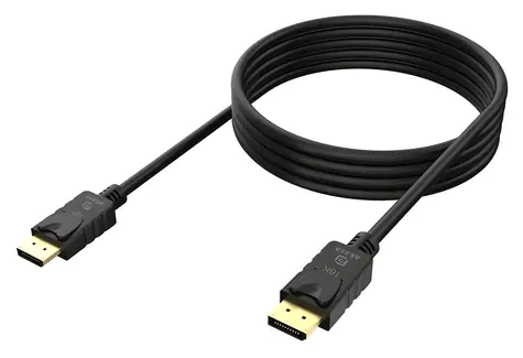 Akasa AK-CBDP27-20BK / Kabel DisplayPort na DisplayPort / 2 m / DisplayPort 2.1 / 16K