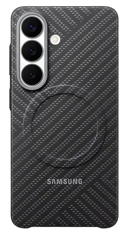 Samsung Galaxy S26 Carbon Magnet Case šedá / Kryt na mobil / karbonový / s magnetem
