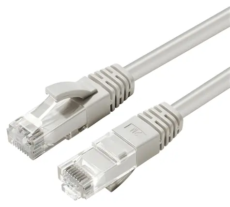 MicroConnect CAT6a U/UTP 0.15m šedá / LSZH