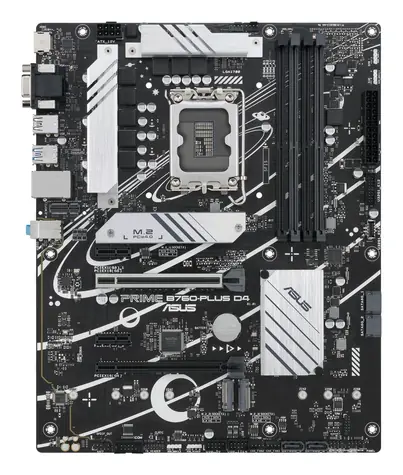 ASUS PRIME B760-PLUS D4 / Základní deska / B760 / LGA 1700 / 4x DDR4 / PCIEx16 / 1x GLAN / ATX