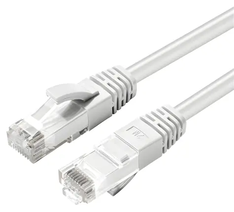 MicroConnect CAT5e U/UTP 50m bílá / Síťový kabel / PVC