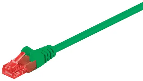 MicroConnect / Síťový kabel / U/UTP Cat6 / RJ-45 / 7,5 m / Zelená