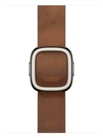 Apple Watch Modern Buckle (42 mm) - vel. M - karamelová / Řemínek s moderní přezkou / 145–165 mm