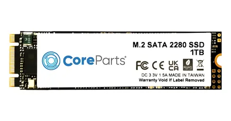 CoreParts M.2 2280 1TB / Interní SSD / SATA III / čtení: 500 MB/s / zápis: 450 MB/s