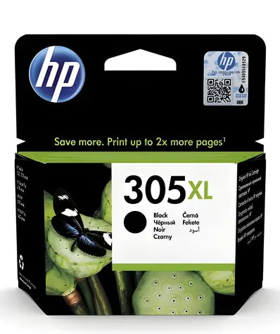 HP 3YM62AE černá / Inkoustová cartridge / 305XL / HP DeskJet 2720, 2721, 4120 / cca 240 stran