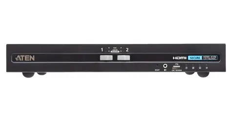 ATEN 2-Port USB 4K HDMI Secure / KVM přepínač / 2 porty / 4K HDMI / USB