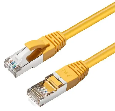 MicroConnect CAT6 S/FTP 1m žlutá / LSZH