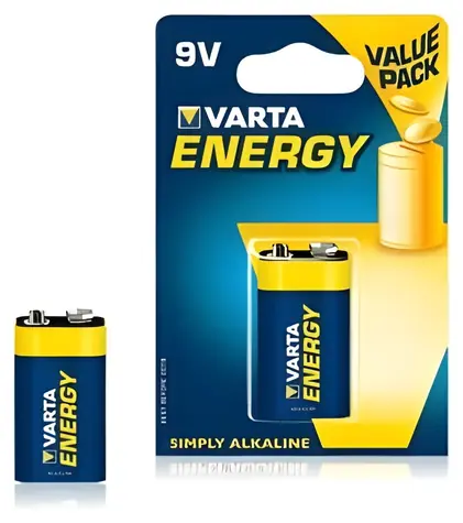 Varta Energy 9V / Baterie / 9V / alkalická / 1 ks