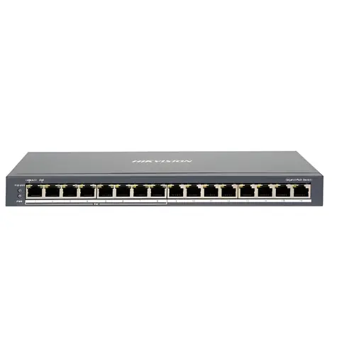 Hikvision DS-3E0508P-O / Switch / 16x 10/100/1000 Mb/s / 8x PoE+ / 110 W