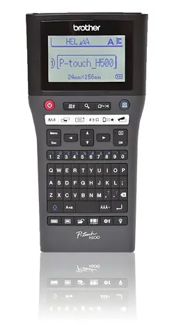 Brother PT-H500 / Tiskárna samolepicích štítků / 180 DPI / LCD / TZe 3,5–24 mm / USB