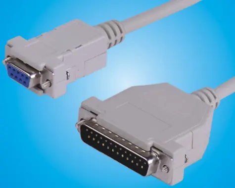 MicroConnect DB25-DB9 šedá / Sériový kabel / DB-25 / DB-9 / 1,8 m